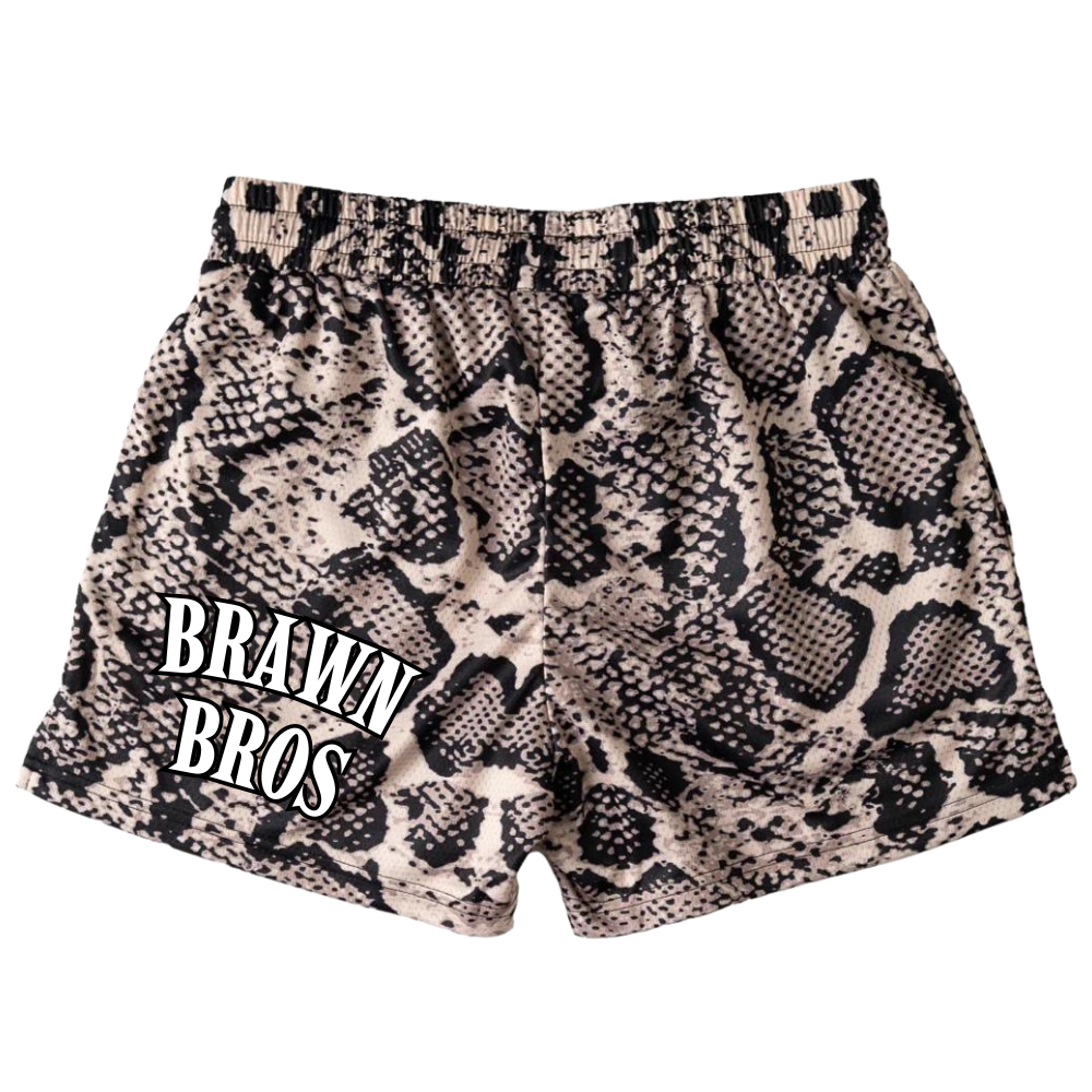 Rattlesnake Mesh Shorts - Double Layer 5.5” Inseam