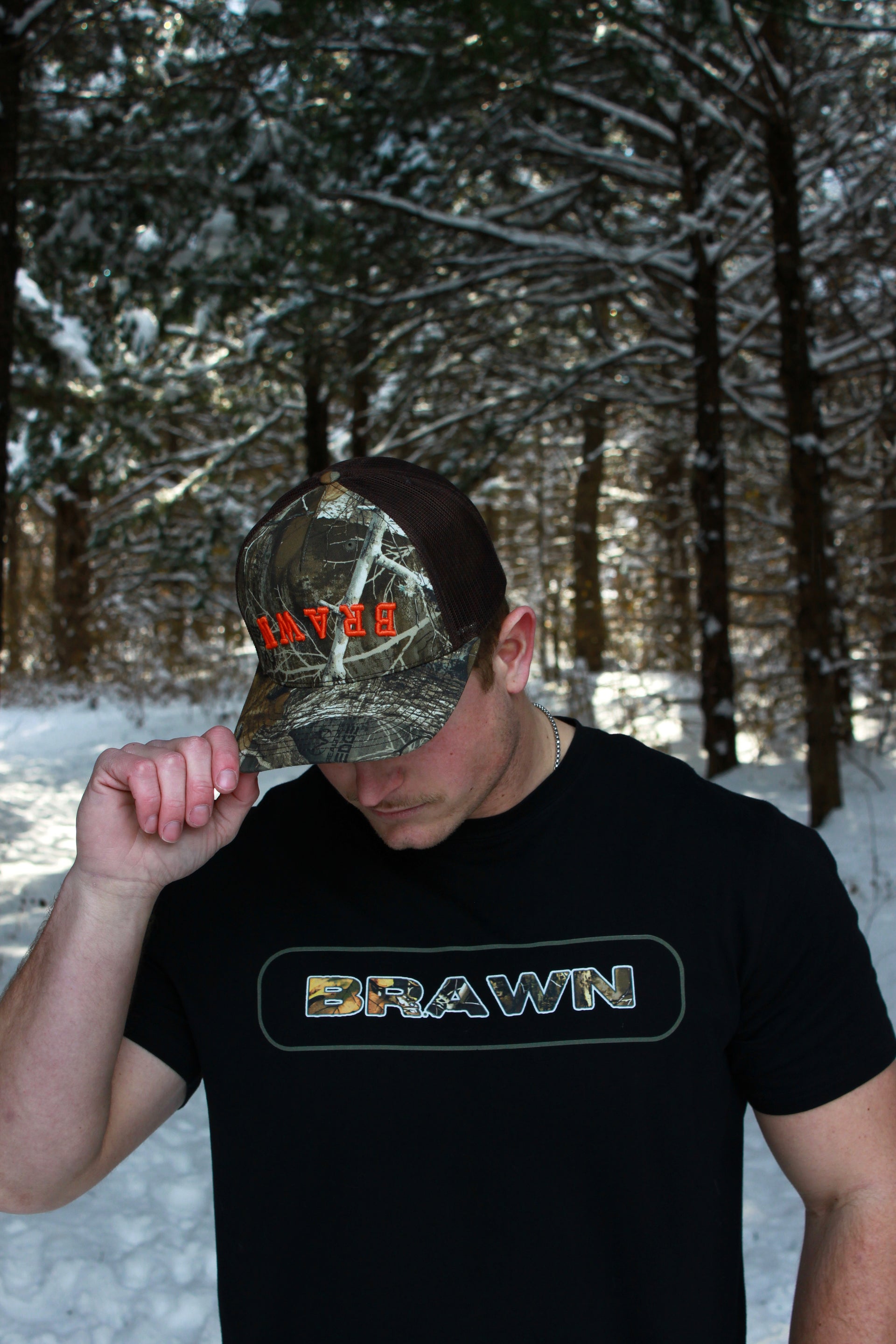 Precision-Stitched Camo Trucker Hat