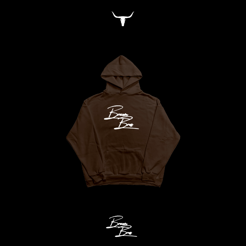 Signature Heavyweight Hoodie - Brown